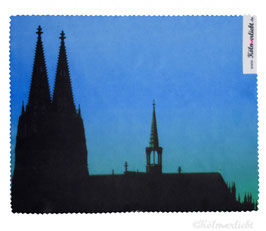 Reinigungstuch Kölner Dom blau