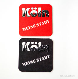 Bierdeckel "Köln meine Stadt" - 10 Stück