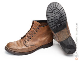 Vibram Halbsohle Bergprofil für Red Wing, genäht