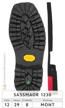 Vibram® Sass Maor 1230