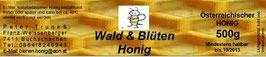 Wald- & Blütenhonig