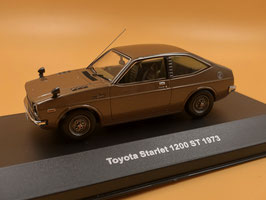 TOYOTA STARLET 1200 ST (1973) - MARRONE - IXO KB 1/43