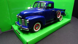 CHEVROLET 3100 PICK UP - BLU - WELLY 1/24