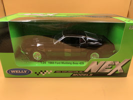 FORD MUSTANG BOSS 429 (1969) - WELLY 1/24