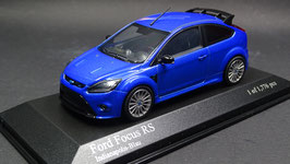 FORD FOCUS RS (2009) - BLU - MINICHAMPS 1/43