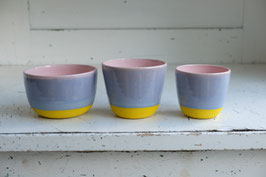 großer Becher Miami rosa