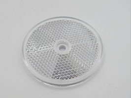 Rückstahler weiss, 60mm