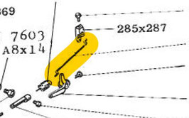 Reglergestänge OBA-22, 1.0359.085