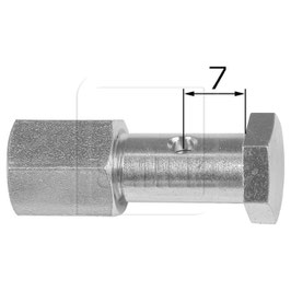 Schraubnippel für alte Hebel (Kabelklemmung), 44.088