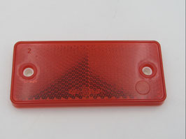 Rückstrahler 90x40mm rot