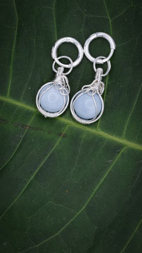 The Specter’s Orbit | Light Blue Opal & Silver (935)