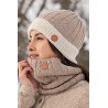 Wendbare Mütze SUAVE aus Kuschelweichem Baby Alpaka