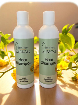 Alpaka Haarshampoo Birke - Brennnessel - Rosmarin