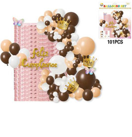 SETS DE GLOBOS FELIZ CUMPLEAÑOS DS08649
