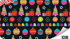PAPEL COUCHE NAVIDEÑO MOD. 1081