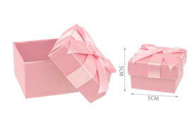 CAJA DE JOYERIA ANILLO 5X5 ROSA 660033