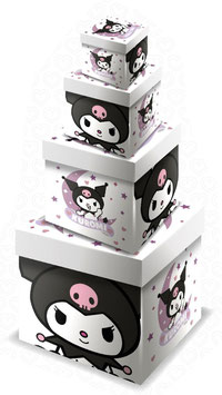 TORRE DE CUBOS RIGIDOS KUROMY SIN BARNIZ