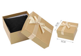CAJA DE JOYERIA RELOJ 9X9 ORO 660044