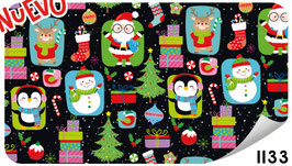 PAPEL COUCHE NAVIDEÑO MOD. 1133
