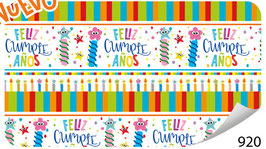 PAPEL COUCHE CUMPLEAÑOS 920