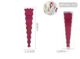 CONO DE CELOFAN CON FIGURA TROQUELADA 651237