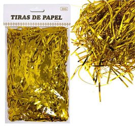 FIBRA DE PAPEL METALICO ORO DS35907