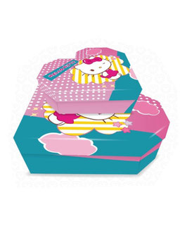 CAJA DE CORAZON KITTY