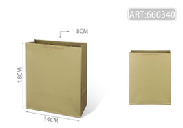 BOLSA DE COLOR PLASTIFICADA MINI 660340
