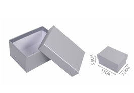 CAJA DE JOYERIA LISA PLATA 660144