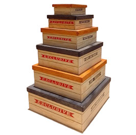 CAJA DE MADERA RECTANGULAR TAPA BASE 46.5X32.5X14 EXCLUSIVE