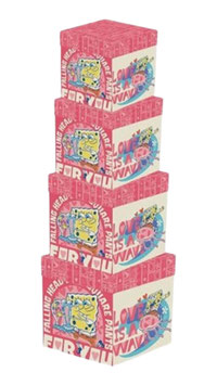 TORRE DE CUBOS RIGIDOS BOB ESPONJA