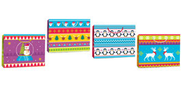 BOLSA PLASTIFICADA NAVIDEÑA GBX133HM HORIZONTAL MEDIANA