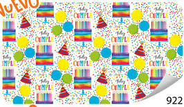 PAPEL COUCHE CUMPLEAÑOS 922