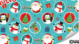PAPEL COUCHE NAVIDEÑO MOD. 1044