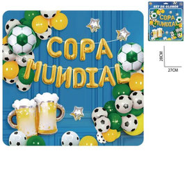 SETS DE GLOBOS COPA MUNDIAL DS12007