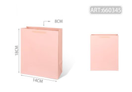BOLSA DE COLOR PLASTIFICADA MINI 660345