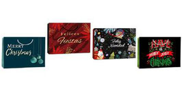BOLSA PLASTIFICADA NAVIDEÑA GBX156HM HORIZONTAL MEDIANA