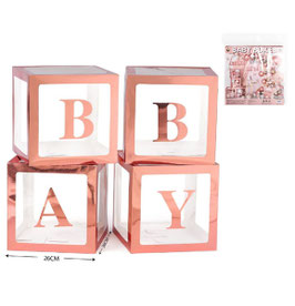 JUEGO DE CAJAS DECORATIVAS BABY DS00612