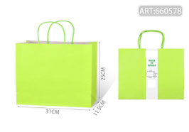 BOLSA BOND TIPO ITALIANA 660578 VERDE LIMON