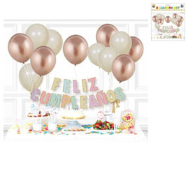 SETS DE GLOBOS FELIZ CUMPLE DS12061