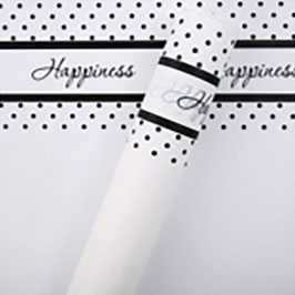 PAPEL ALBANENE HAPPINESS BLANCO Y NEGRO