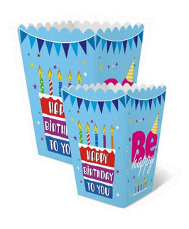 CAJA PALOMERA GRANDE CUMPLEAÑOS AZUL