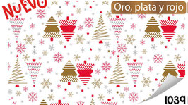 PAPEL COUCHE NAVIDEÑO MOD. 1039