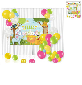 SETS DE GLOBOS FELIZ CUMPLEAÑOS DS12039