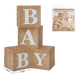 JUEGO DE CAJAS DECORATIVAS BABY DS00607
