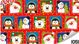 PAPEL COUCHE NAVIDEÑO MOD. 1051