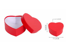 CAJA DE JOYERIA CORAZON ROJO 660149