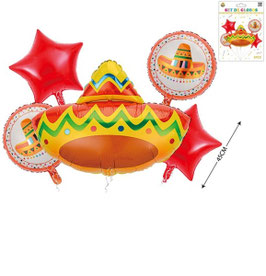 SETS DE GLOBO SOMBRERO DS03139