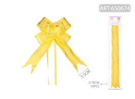 MOÑO MAGICO AMARILLO GRANDE CON FILAMENTO 650673