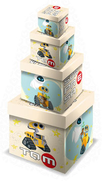 TORRE DE CUBOS PLASTIFICADOS RIGIDOS WALLY